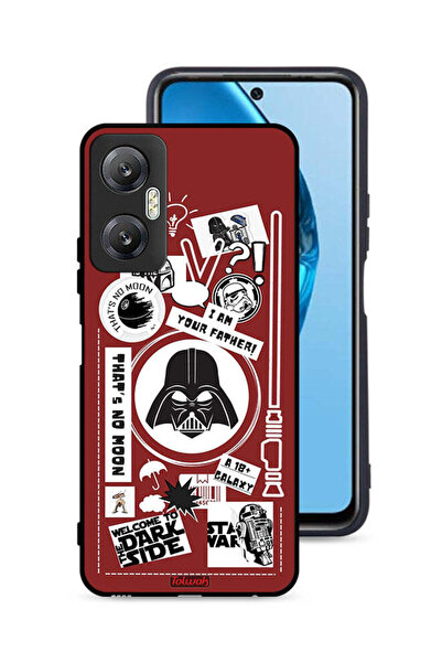 Tolwak غطاء حماية لهاتف Infinix Hot 20 5G ملصق Welcome To The Dark Side