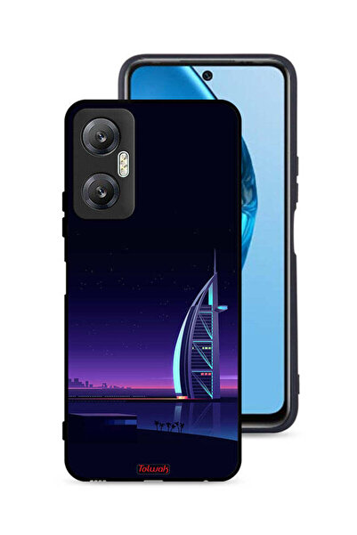 Tolwak غطاء حماية لهاتف إنفينيكس هوت 20 5G برسومات برج العرب الرقمية
