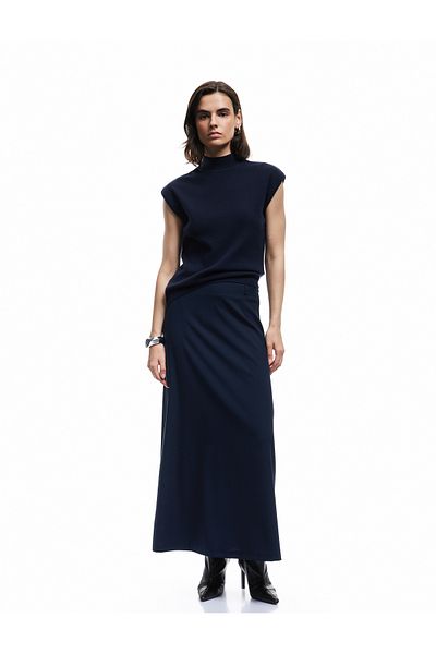 Koton Regular Fit Standard Waist Midi Pencil Skirt