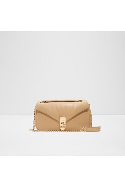 Aldo Beige L City Handbags for Female