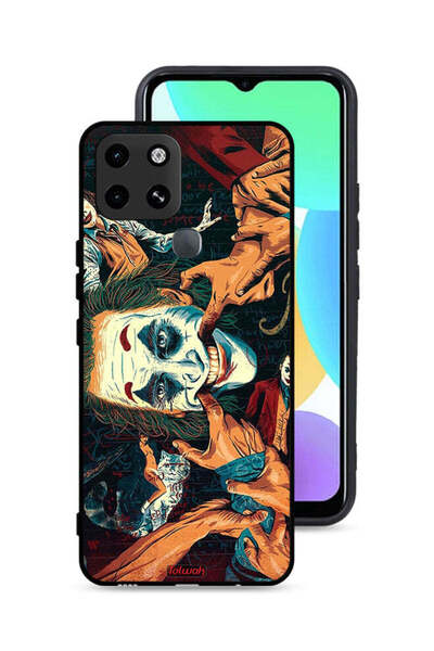 Tolwak غطاء حماية لهاتف إنفينيكس سمارت 6 برسومات الجوكر