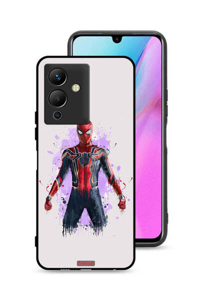 Tolwak غطاء حماية لجهاز Infinix Note 12 5G بتصميم العنكبوت الحديدي