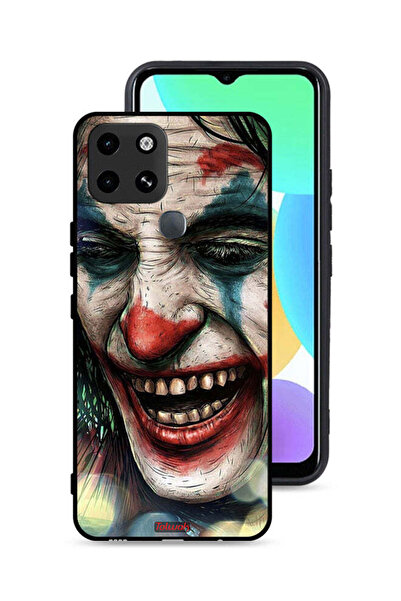 Tolwak غطاء حماية لهاتف إنفينيكس سمارت 6 بتصميم وجه الجوكر الضاحك