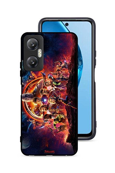 Tolwak غطاء حماية لجهاز Infinix Hot 20 5G بتصميم Avengers