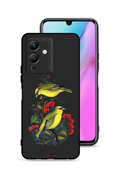 Tolwak غطاء حماية لهاتف Infinix Note 12 Pro 5G بنقشة طيور