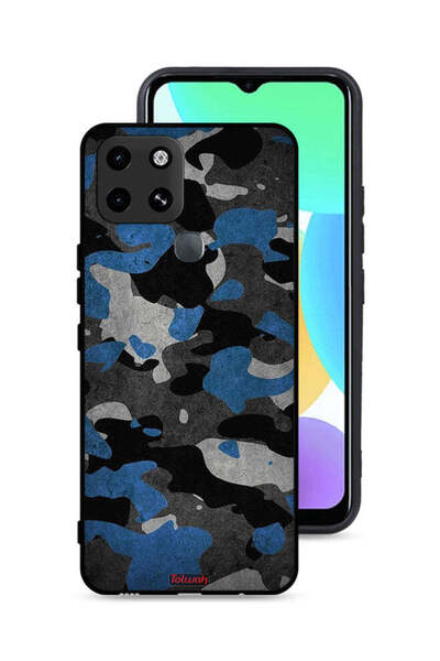 Tolwak غطاء حماية لهاتف Infinix Smart 6 بنمط مموه