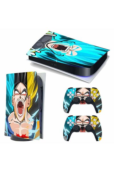 MBrands Autocolant skin pentru Playstation PS 5 Son Goku SSJ