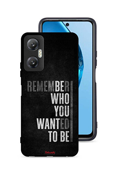 Tolwak غطاء حماية لهاتف Infinix Hot 20 5G تذكر من أردت أن تكون