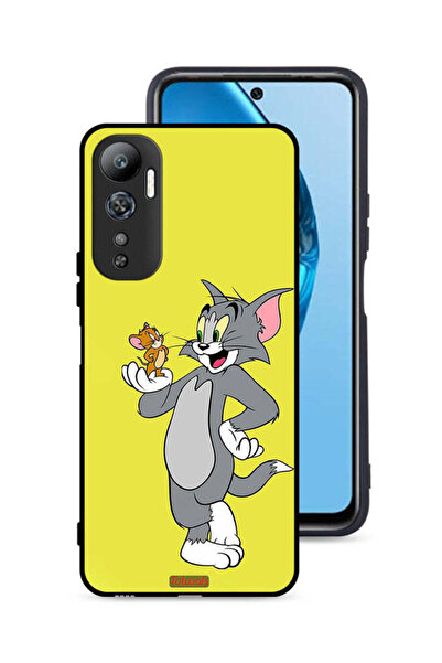 Tolwak غطاء حماية لهاتف Infinix Hot 20 4G بتصميم توم وجيري