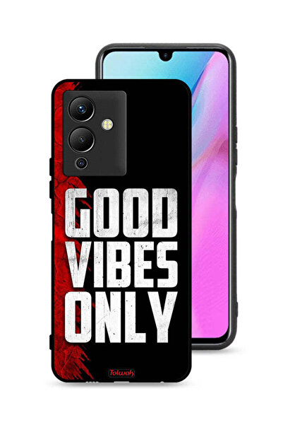Tolwak Infinix Note 12 Pro 5G Protective Case Cover Good Vibes Only