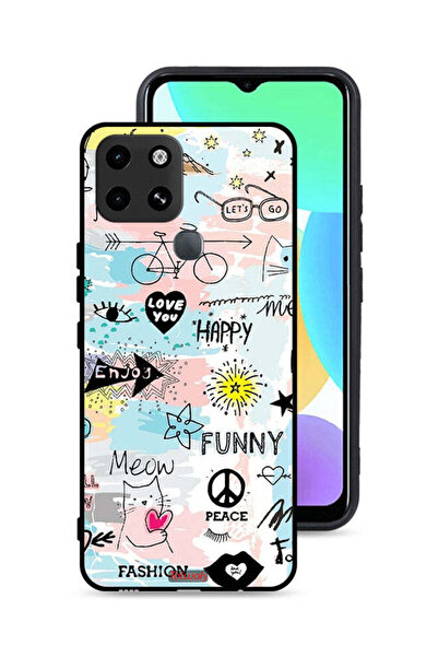 Tolwak غطاء حماية لهاتف Infinix Smart 6 - أحبك - علامات