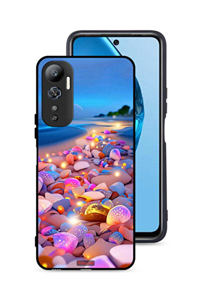 Tolwak غطاء حماية لهاتف Infinix Hot 20 4G برسومات أحجار فنية