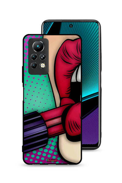 Tolwak غطاء حماية أحمر شفاه لهاتف إنفينيكس نوت 11 برو