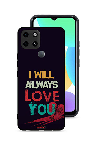 Tolwak غطاء حماية لهاتف إنفينيكس سمارت 6 - سأحبك دائمًا