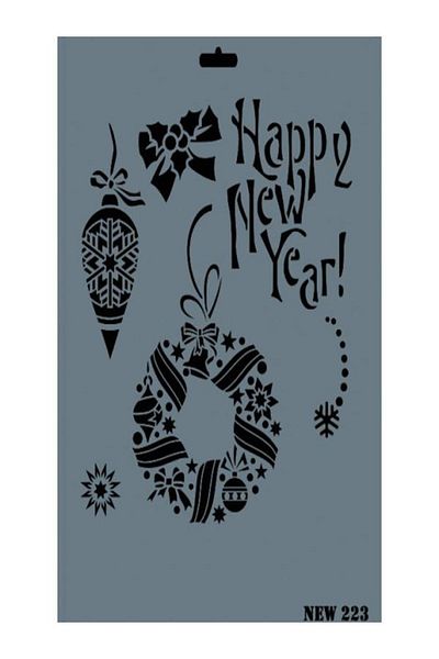 Rich Stencil New Series 223 25X35