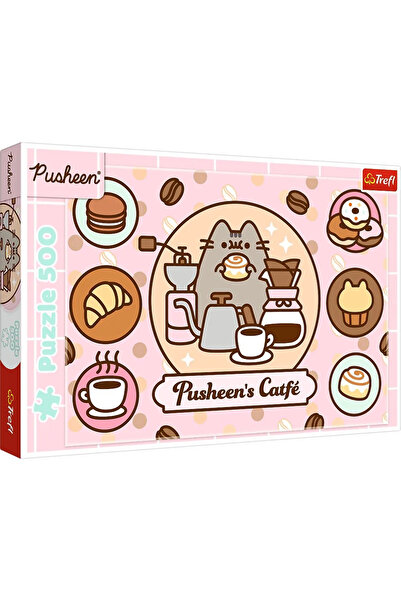 Trefl Puzzle PUZZLE TREFL 500 PUSHEEN LA CAFENEA