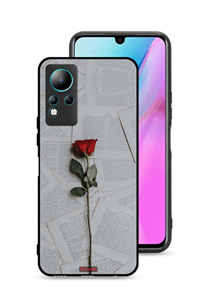 Tolwak غطاء حماية لجهاز Infinix Note 11 وردي على ورق