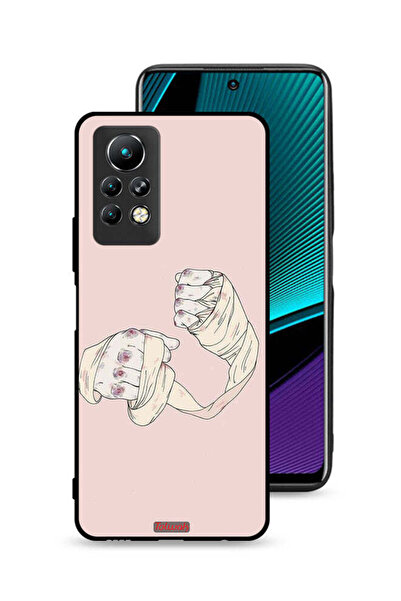 Tolwak غطاء حماية لهاتف Infinix Note 11 Pro بتصميم فن المقاتل