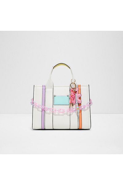 Aldo White L City Handbags for Female