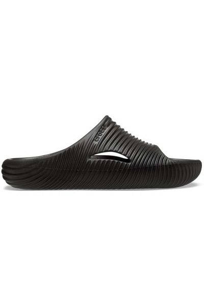 Crocs Mellow Tide Recovery Slide Slippers Black - Black 38-39 EU - M6/W8 US