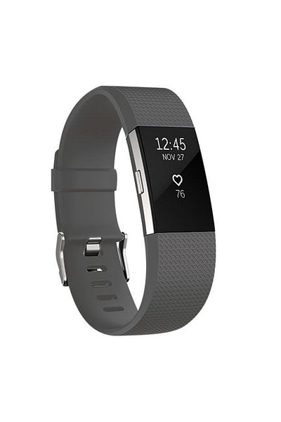 Edman Strap for Fitbit Charge 2, size L, Dark Gray