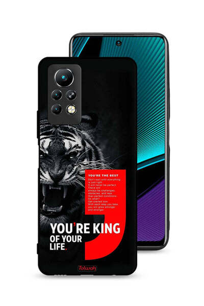 Tolwak غطاء حماية لهاتف Infinix Note 11 Pro أنت ملك حياتك