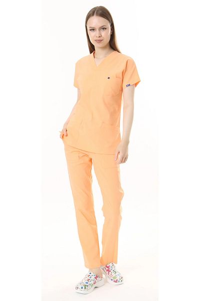İBA MEDİKAL Costum medical unisex FlexCool portocaliu