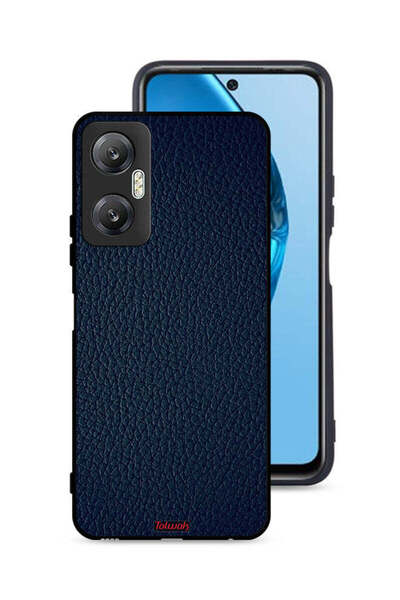 Tolwak غطاء حماية جلدي بنقشة جلدي لهاتف Infinix Hot 20 5G