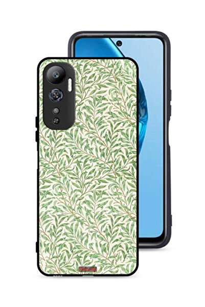 Tolwak غطاء حماية لهاتف Infinix Hot 20 4G بنمط غصن الصفصاف الشهير