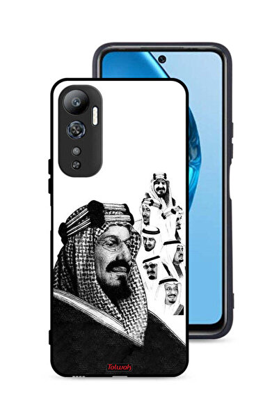 Tolwak غطاء حماية لهاتف Infinix Hot 20 4G، ملصق فني أبيض وأسود لملوك المملكة ...