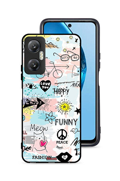 Tolwak غطاء حماية لهاتف Infinix Hot 20 5G يحمل شعار Love You