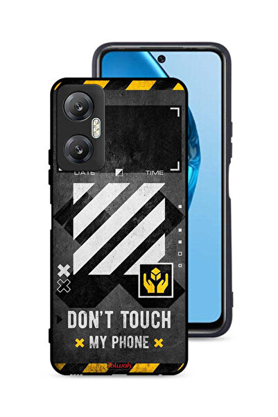 Tolwak غطاء حماية لهاتف Infinix Hot 20 5G، لا تلمس هاتفي