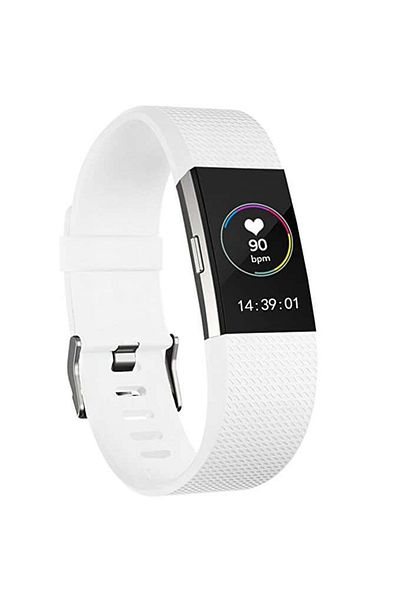 Edman Curea pentru Fitbit Charge 2, mărimea S, albă