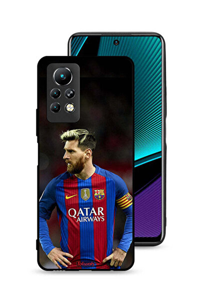 Tolwak غطاء حماية لهاتف إنفينيكس نوت 11 برو ميسي برشلونة