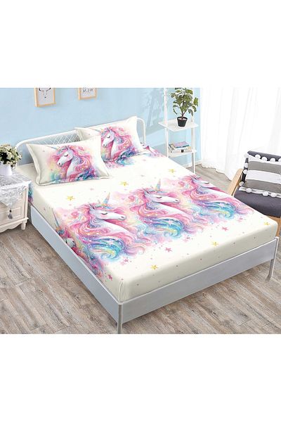 CHIRASO CHIRASO Set Bed Cover, Fine Cotton, 180x200 cm and 2 Pillowcases 80x52 cm