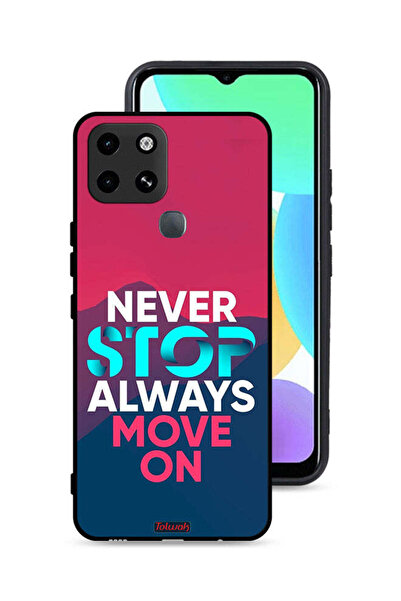 Tolwak غطاء حماية من انفينيكس سمارت 6 - لا تتوقف أبدًا - تحرك دائمًا