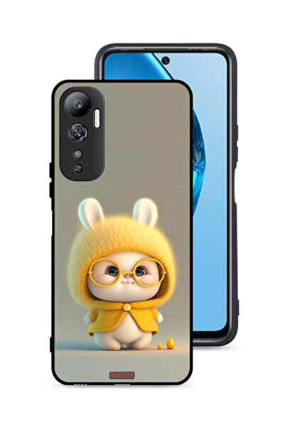 Tolwak غطاء حماية لهاتف Infinix Hot 20 4G بتصميم أرنب صغير