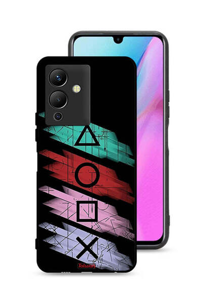 Tolwak غطاء حماية لهاتف Infinix Note 12 5G برسومات أيقونات لعبة الحبار
