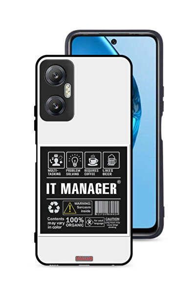 Tolwak غطاء حماية لجهاز Infinix Hot 20 5G، ملصق مدير تكنولوجيا المعلومات