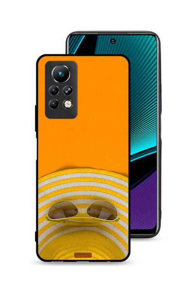 Tolwak غطاء حماية واقٍ لهاتف Infinix Note 11 Pro مع قبعة ونظارات