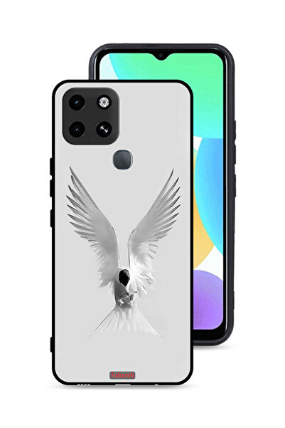 Tolwak غطاء حماية لهاتف إنفينيكس سمارت 6 بأجنحة