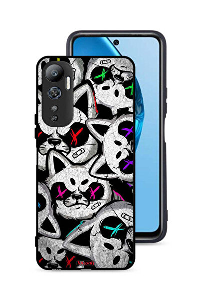 Tolwak غطاء حماية لهاتف Infinix Hot 20 4G بطبعة قطط مارشميلو