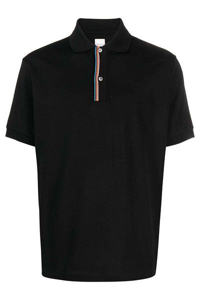 Paul Smith Ps Paul Smith Signature Stripe Cotton Polo Shirt