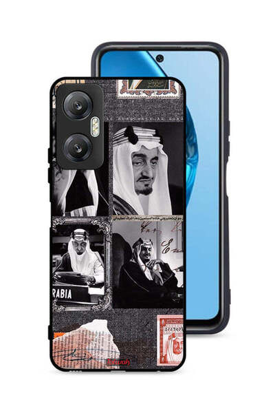 Tolwak غطاء حماية لهاتف Infinix Hot 20 5G، ملصق الملك فيصل العتيق