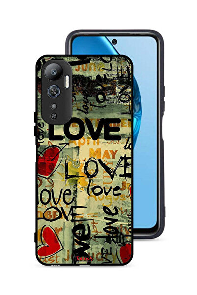 Tolwak غطاء حماية لهاتف Infinix Hot 20 4G بعلامات الحب