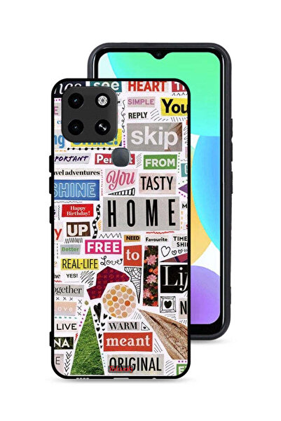 Tolwak غطاء حماية لهاتف Infinix Smart 6 مع ملصقات أصلية