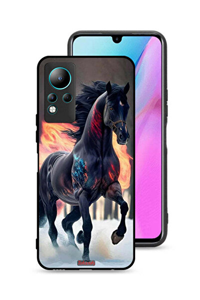 Tolwak غطاء حماية لجهاز Infinix Note 11 بتصميم حصان عالي الوضوح