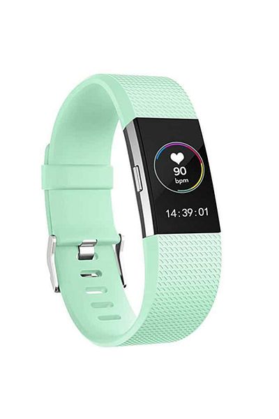 Edman Fitbit Charge 2 Strap, Size L, Mint