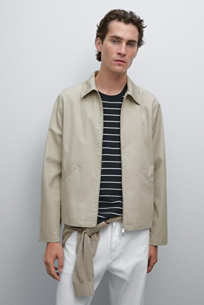 Massimo Dutti Su itici kumaş ceket