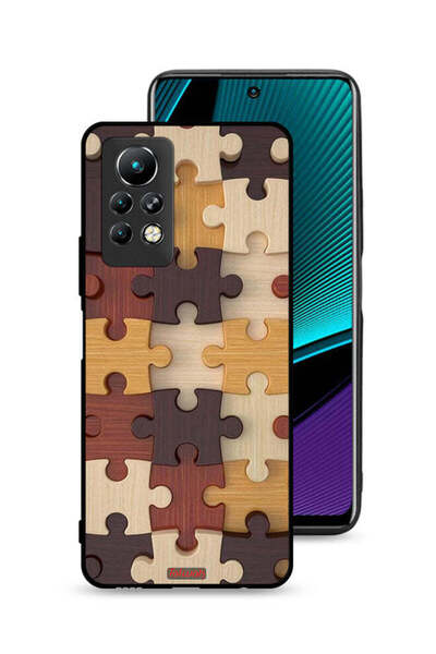 Tolwak غطاء حماية لجهاز Infinix Note 11 Pro بنمط خشبي